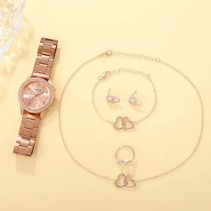 Watch, Ring, Necklace and Earring